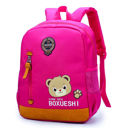 Cartoon bear nursery school bag