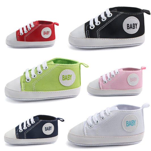 Canvas Classic Sports Sneakers Baby Boys Girls First Walkers Shoes