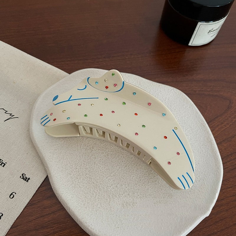 Senior Sense French Niche Handbag Bag Hair Clip