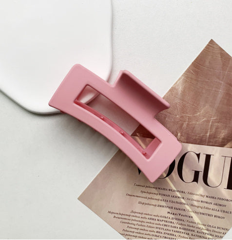 Women's Simple And Versatile Solid Color Hair Claw