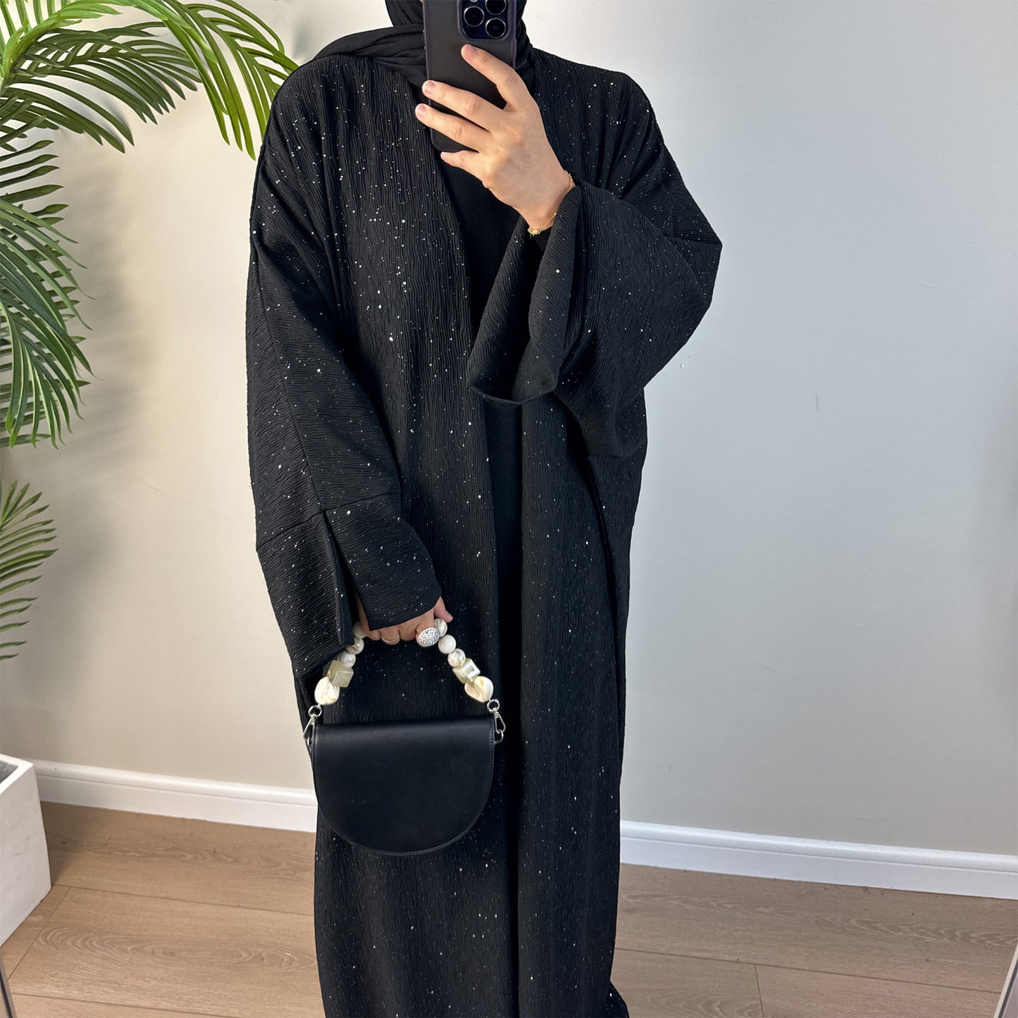 Autumn And Winter Elegant Thickening Abaya