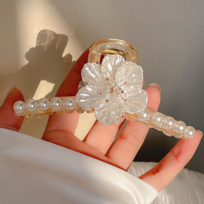 Rose Flower Style Hair Claw
