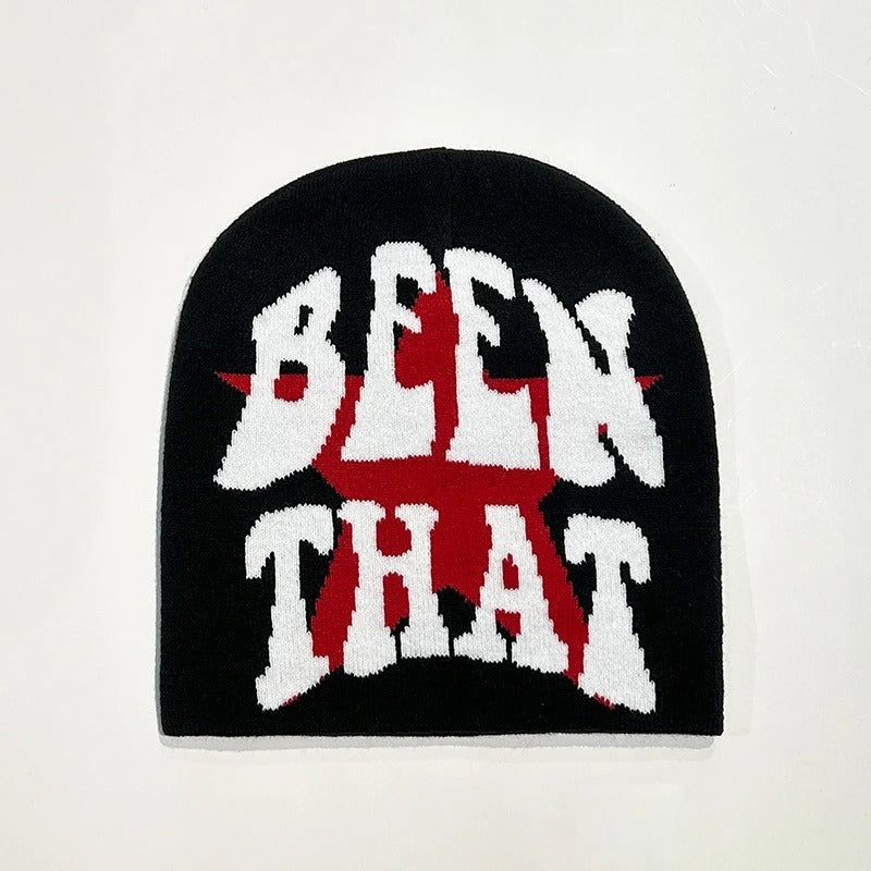 Warm Hip Hop Letters Knitted Beanie