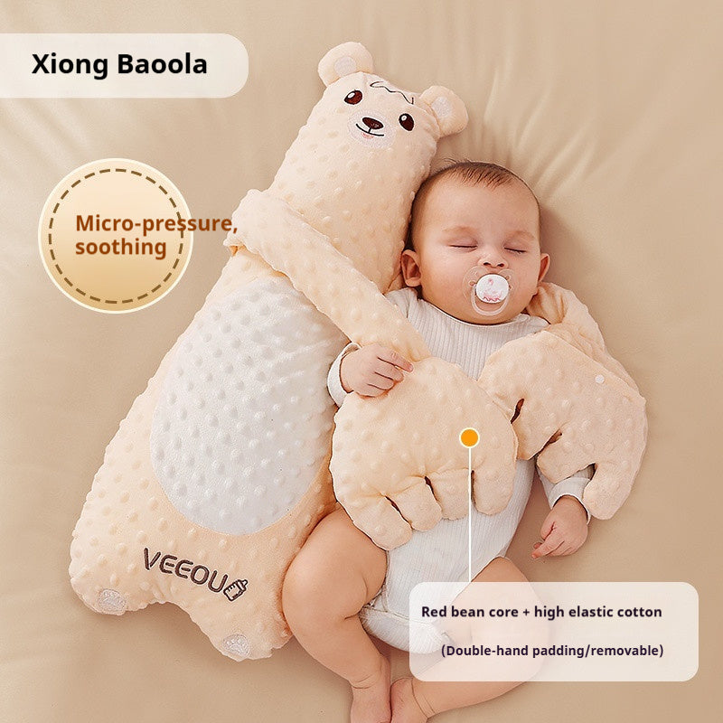 BABY HUG Sleep Soothing Palm Pillow Doll Coax Sleeping Artifact Baby Anti-startle Pressure