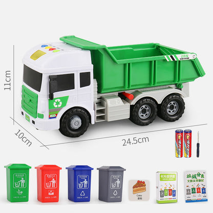 Children's large garbage truck