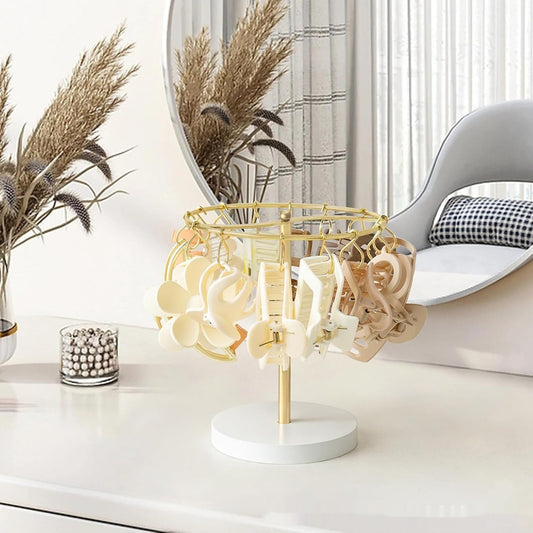 A Metal Hair Clip Organizer