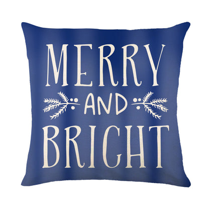 Christmas Decorations sofa Square Throw Pillow Cushion Cover