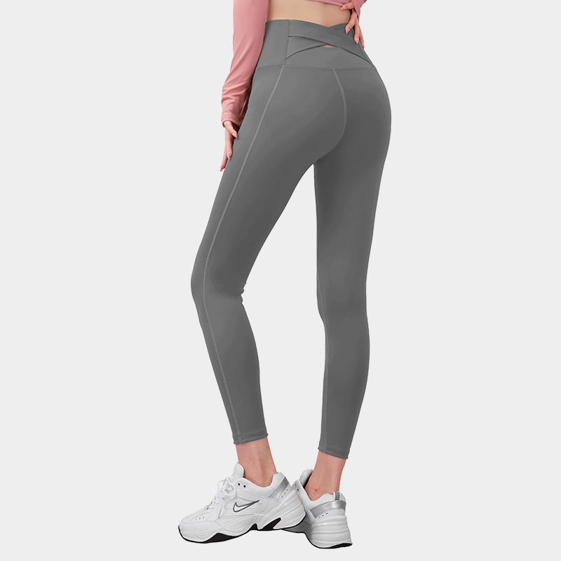 Fitness-Yogahosen, Bauchkontrolle, Leggings für Damen