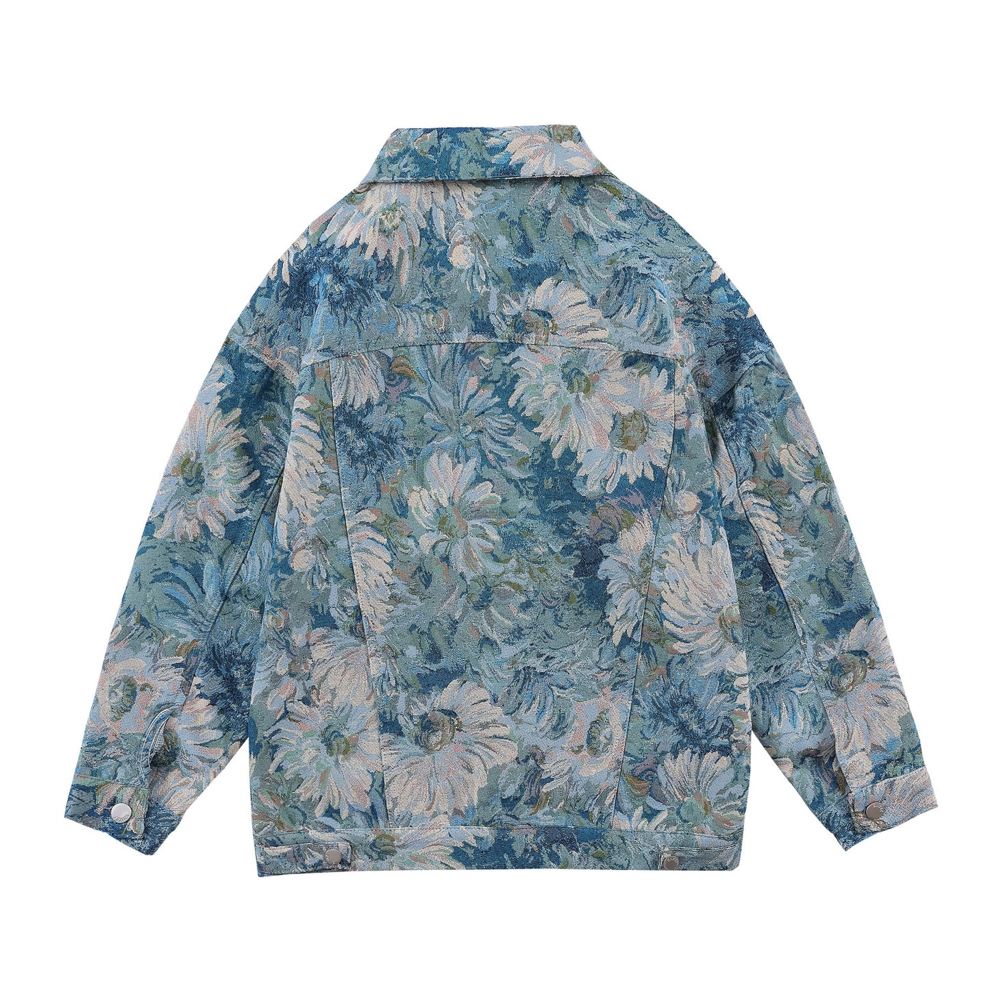 FLORAL DENIM OVERWEAR