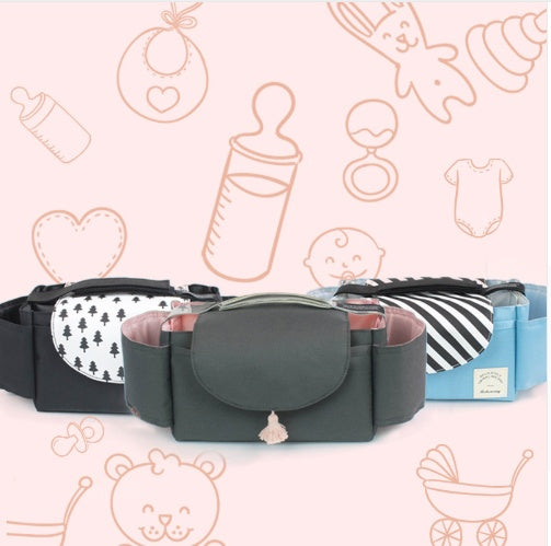 Multifunction Baby Stroller Organizer Maternity Nappy Stroller Accessories bag