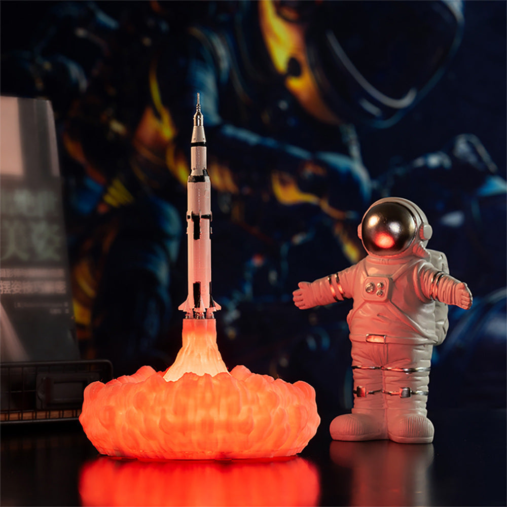 Nasa 3D Print Rocket Space Shuttle Lamp