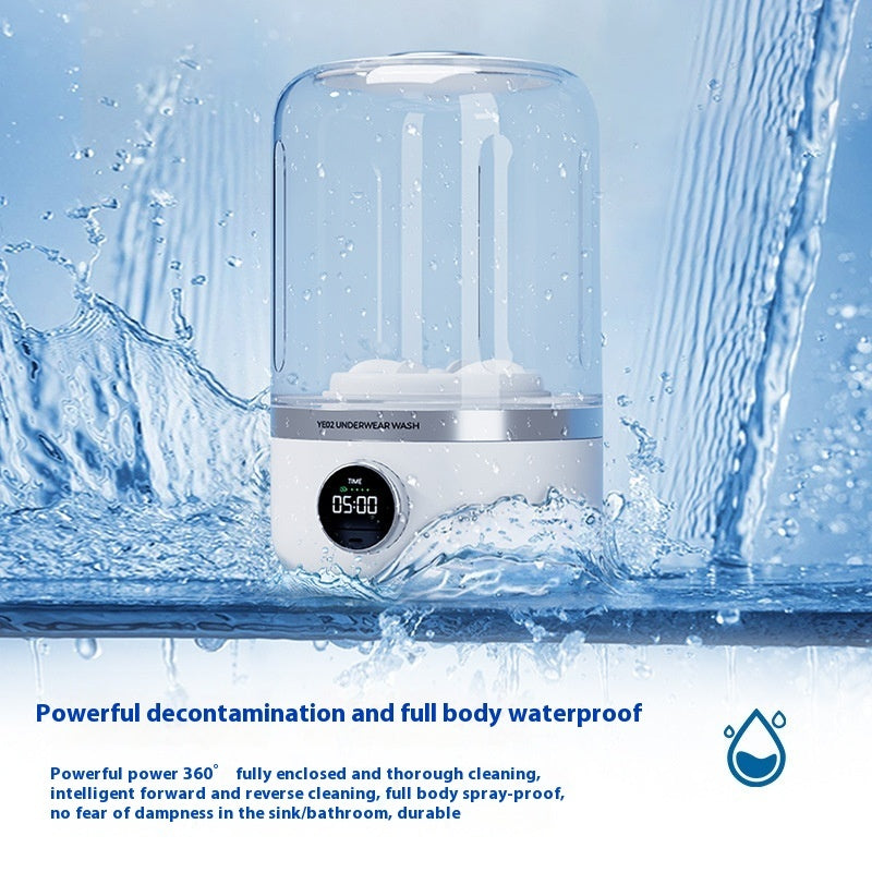 Mini Rechargeable  Underwear Washing Machine Travel Portable