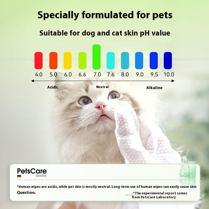 Pet Disposable Cleaning Gloves Wipes