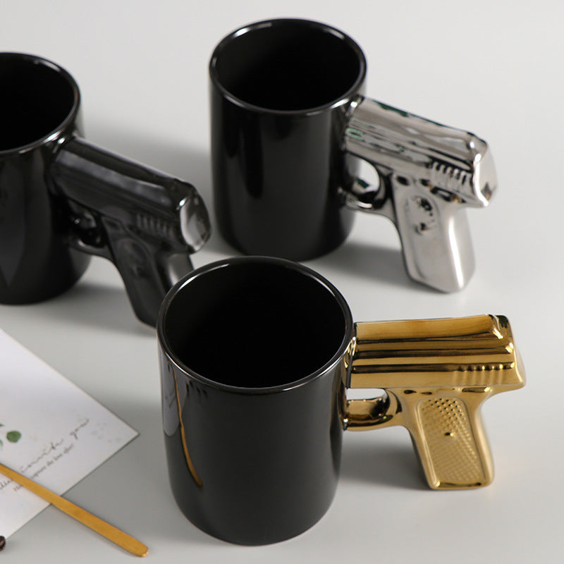 Gun Handle 3D Creative Ceramic Mug