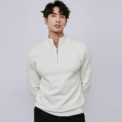 THE FABIO HALF-ZIP SWEATER