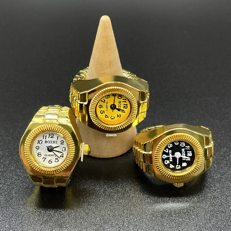 Women's Fashion Creative Finger Ring Watch