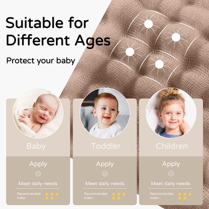 Hooded Baby Towels For Newborn Muslin Cotton