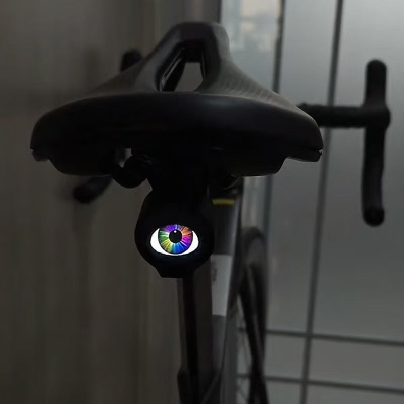 App Control Animation Single & Double Devil Eye Bicycle Taillight