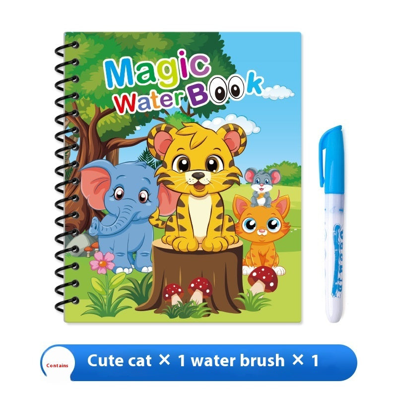 幼稚園の子供向けマジック繰り返し落書き水彩画ブックアルバム