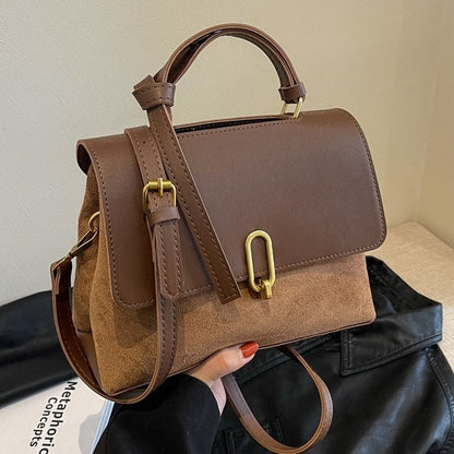 Portable Shoulder Retro Crossbody Bag