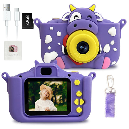 Children's Cartoon Digital Camera HD Photo Video toy