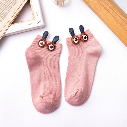 Ladies Fashion Personality New Cartoon Socks