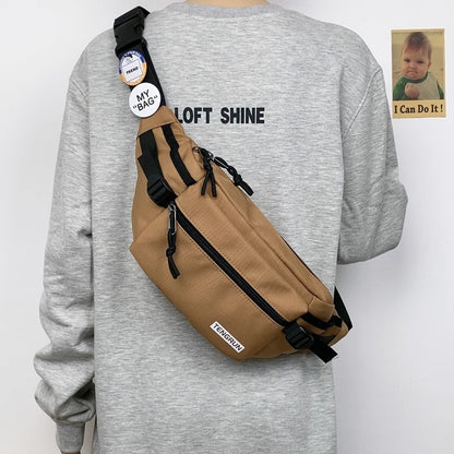 Trendy One-shoulder Chest Bag