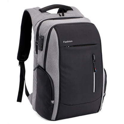 Multifunctional Computer Bag With USB Charging Fashion Backpack
