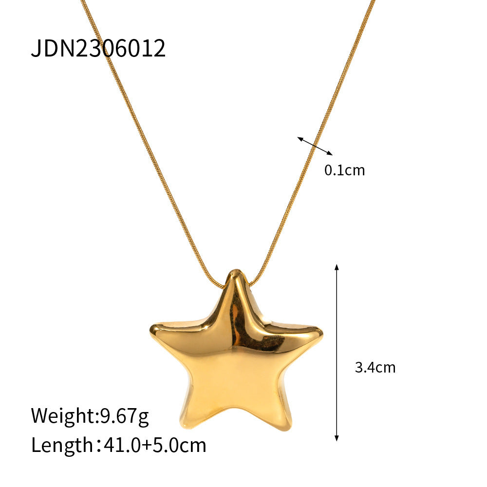 New 18K Gold-plated Necklace
