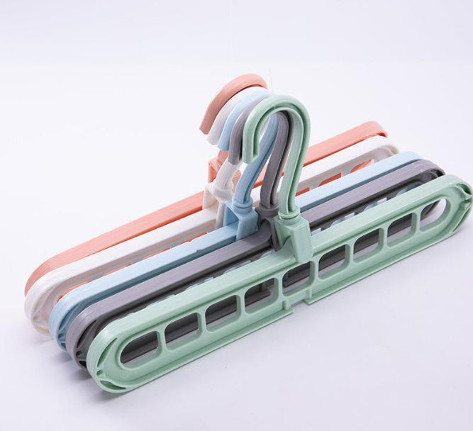 9-hole Clothes Organizer Space Saving Hanger