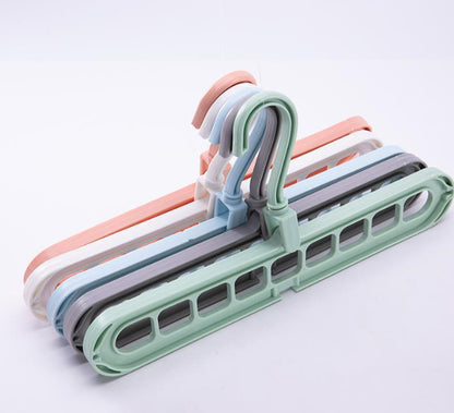 9-hole Clothes Organizer Space Saving Hanger