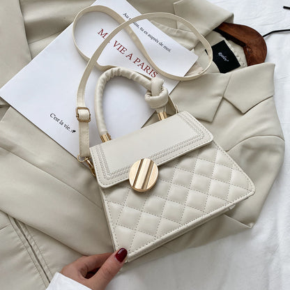 Special-interest Design Handbag Texture Crossbody Bag