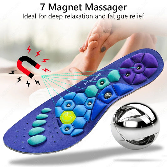 Medical Magnetic Insole Therapy Sports Insoles Orthopedic Insoles Massager
