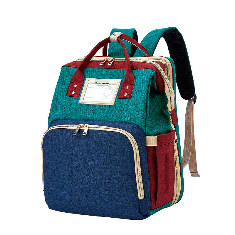 Baby Diaper Bags with Changing Station, Waterproof Diaper Bag Backpack for Moms