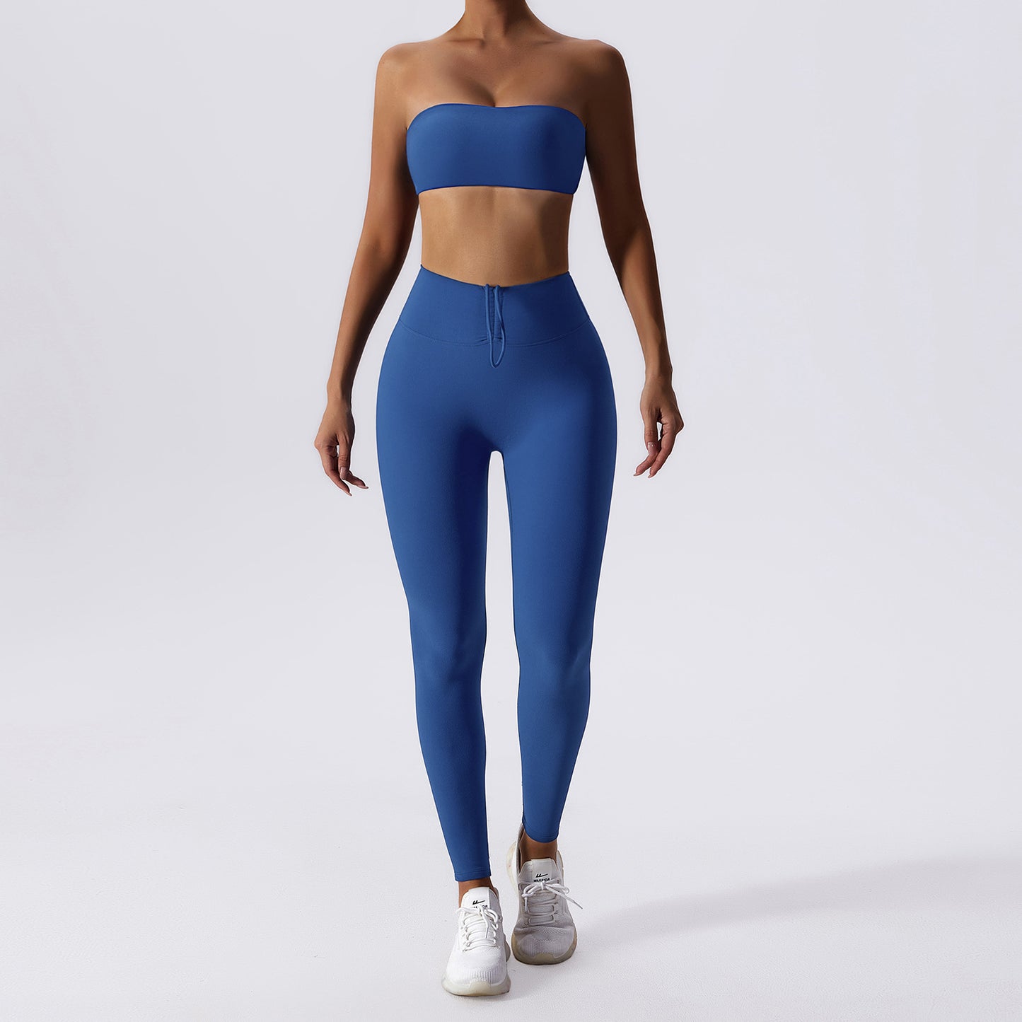 Basic Sports Feel Skinny Yoga Clothes Suit For Women
