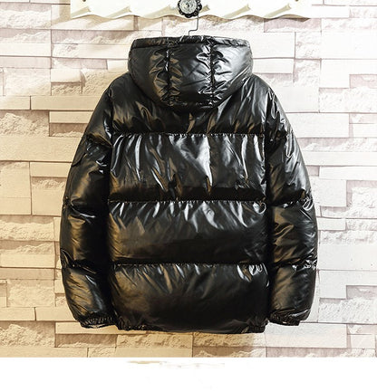 Hooded bright cotton Men Jacket