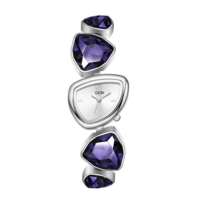 Light Luxury Crystal Diamond Bracelet Watch