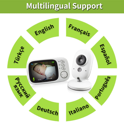 3.2 Inch Digital Baby Monitoring Camera