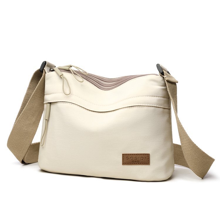 Women's Nylon Cloth Multi-functional Waterproof Shoulder Messenger Bag