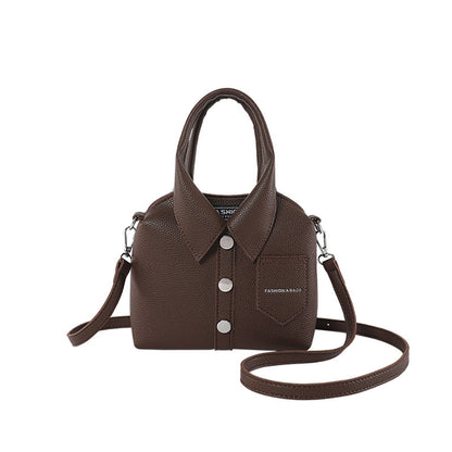 New Cloth Style Simple And Versatile Shoulder Crossbody Handbag