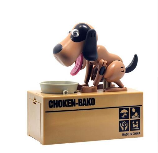 貯金箱 ロボット犬用バンク 犬用貯金箱 犬用コインバンク
