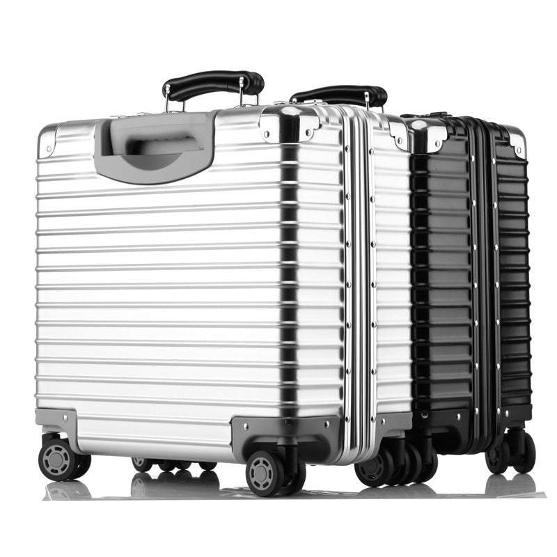 Waterproof aluminum frame rod password box 18 inch wear-resistant travel Luggage