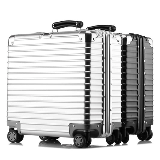 Waterproof aluminum frame rod password box 18 inch wear-resistant travel Luggage