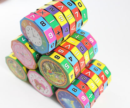 Children Kids Mathematics Numbers Magic Cube Toy Puzzle Game Gift