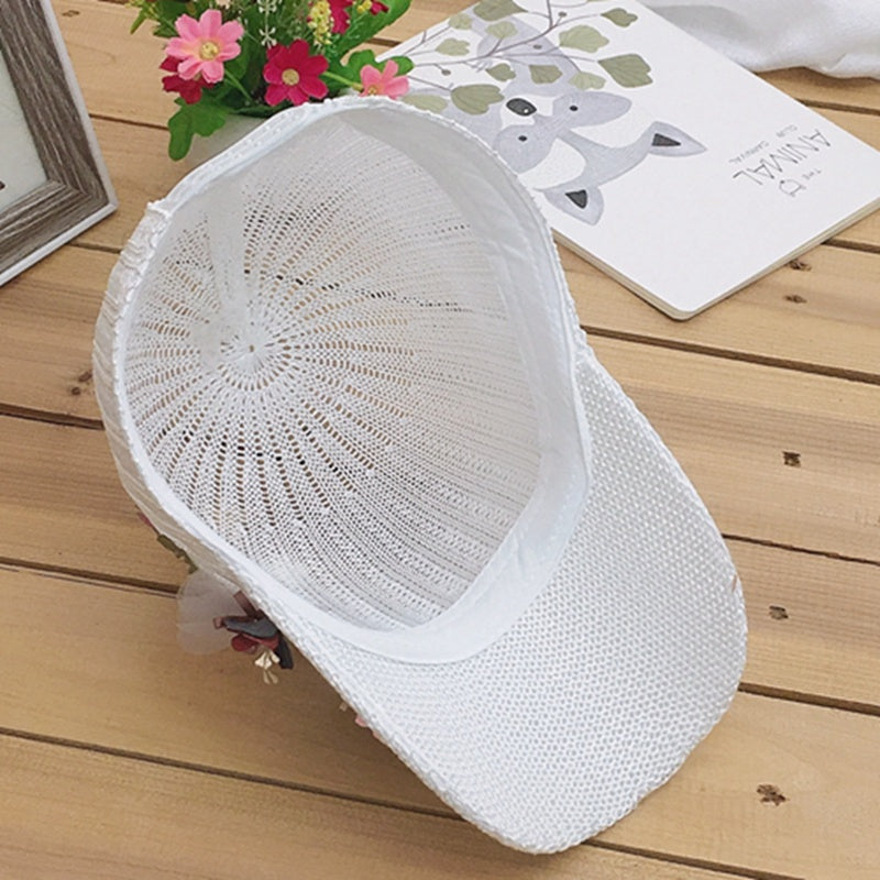 Korean style breathable cap with mesh