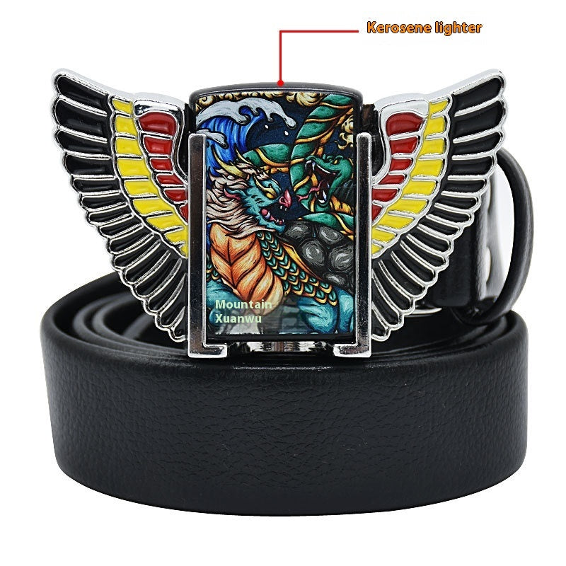 Leisure All-matching Fashion Lighter Belt