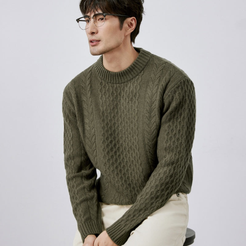 MONARCH CABLE KNIT SWEATER