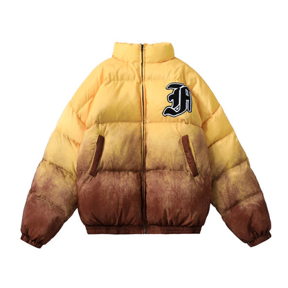 HARAJUKU FADED LOOSE PUFFER
