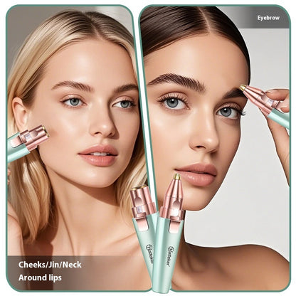 2 In 1 Electric Women Eyebrow Shaping Device