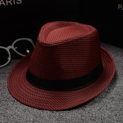 British Houndstooth  Sun Hat